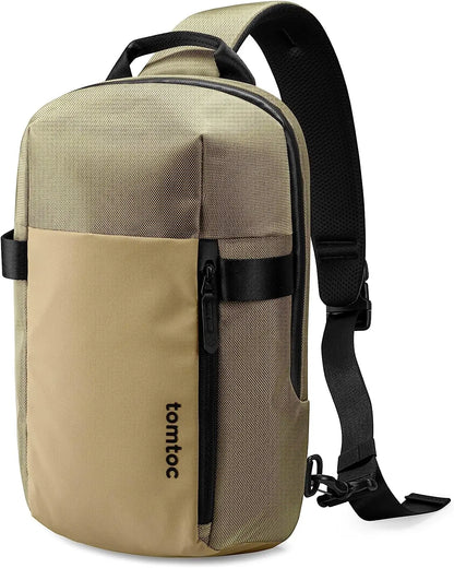 Airrniss 14" EDC Sling Bag – Minimalist Chest Crossbody Backpack for MacBook Pro M1/M2 A2779 A2442
