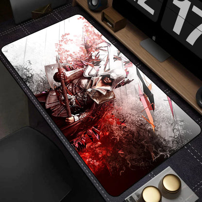 Assassin's Creed XXL Gaming Desk Mat – 900x400mm, Anti-Slip, Waterproof, Stitched Edges
