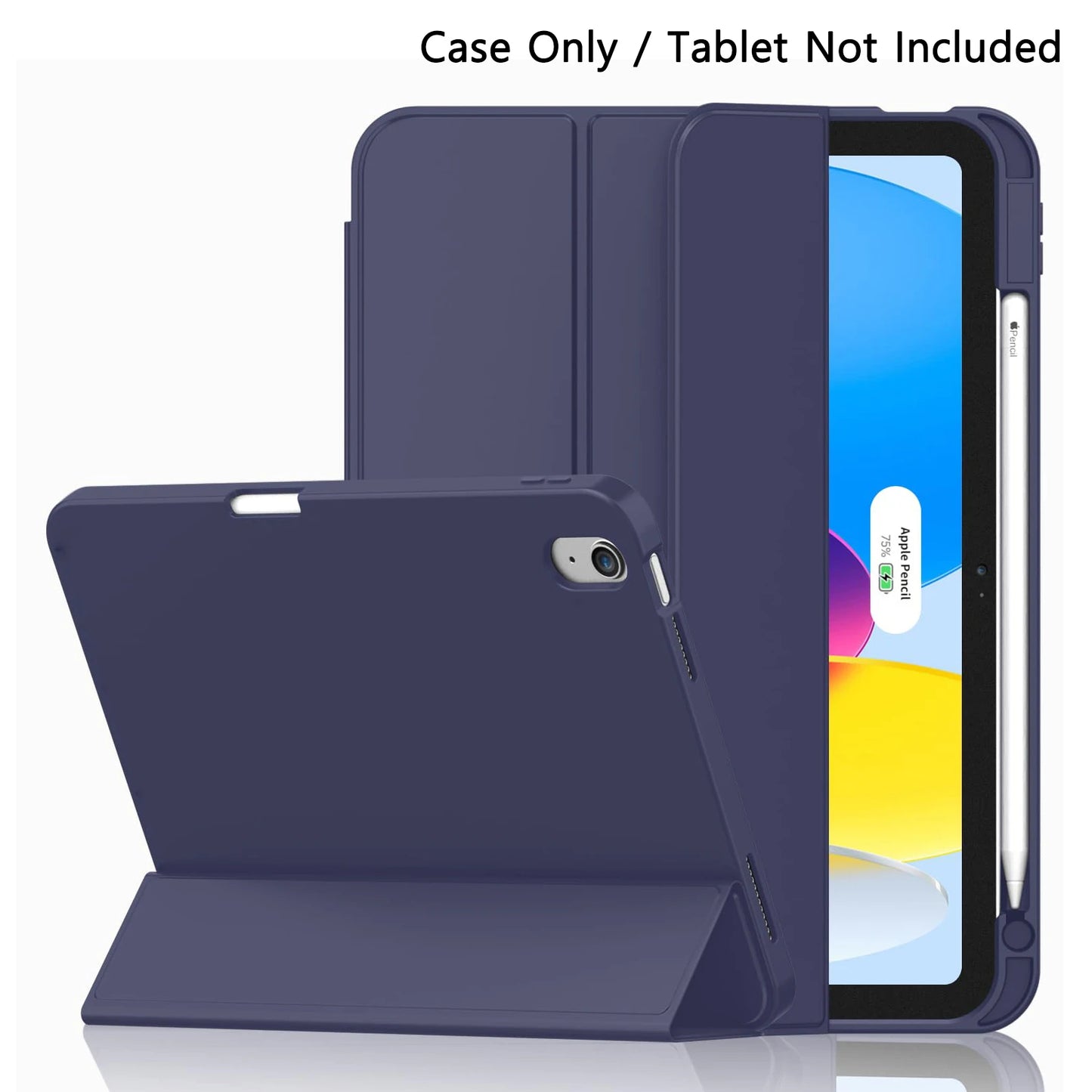 Magnetic Flip Smart Stand iPad Case with Pencil Holder – 11" 2025 / 10.9" 2022