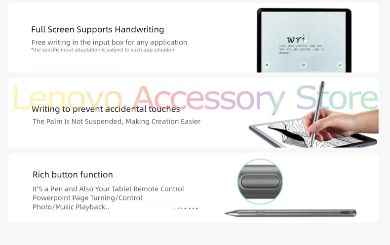 Lenovo AP501U Stylus Pen – TypeC Charging, Magnetic & Tilt Sensitivity
