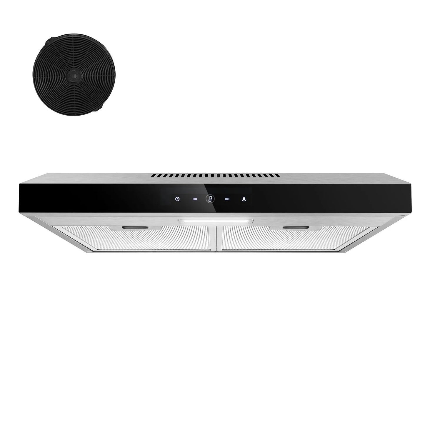 TopStrong 60cm Under-Cabinet Extractor Hood | LED | Recirculating | White or Black | EU