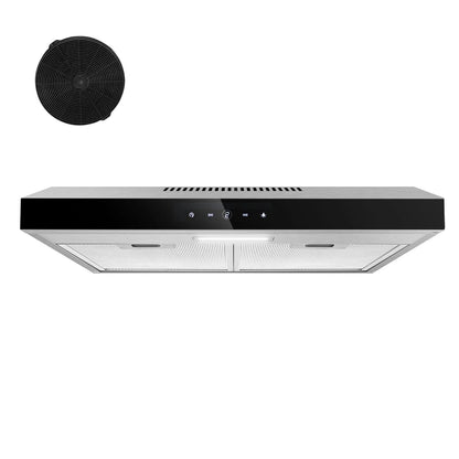 TopStrong 60cm Under-Cabinet Extractor Hood | LED | Recirculating | White or Black | EU