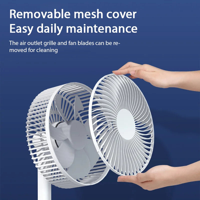 USB Small Electric Desktop Fan | High Wind | Portable Cooling | Home, Dormitory & Office | Air Circulator