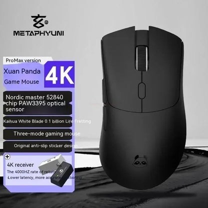 Metaphyuni Metapanda P1 Pro Wireless Gaming Mouse – PAW3395, Low Latency, Lightweight, Ergonomic