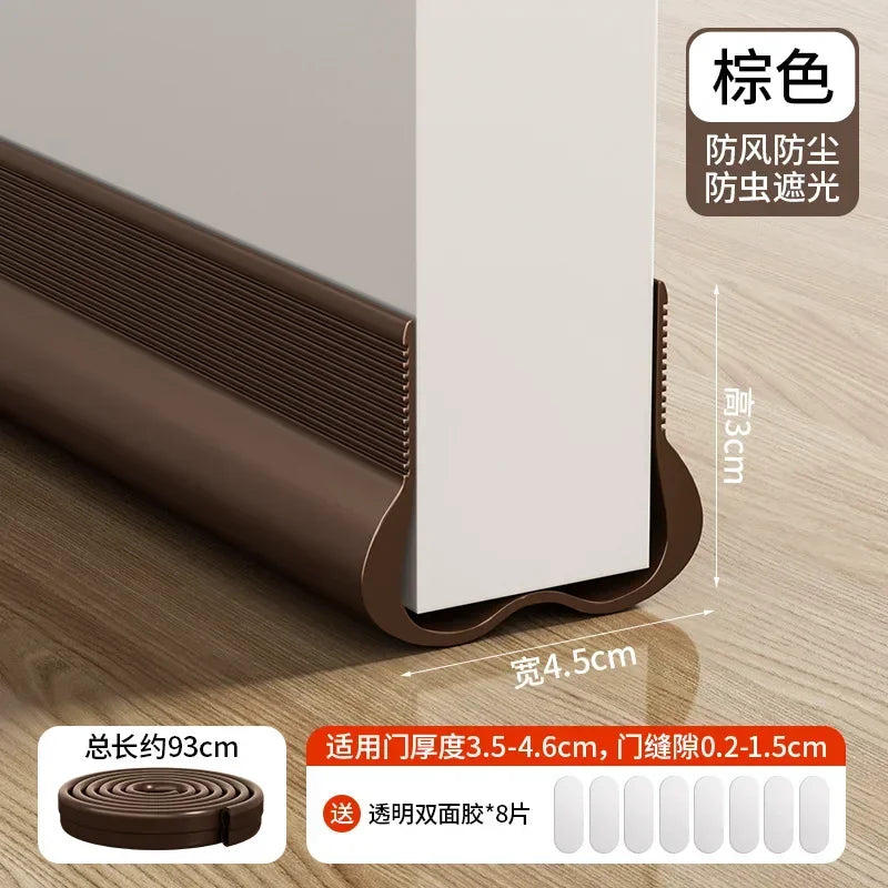 PVC Adjustable Door Bottom Seal Strip – Draft Stopper & Weather Strip