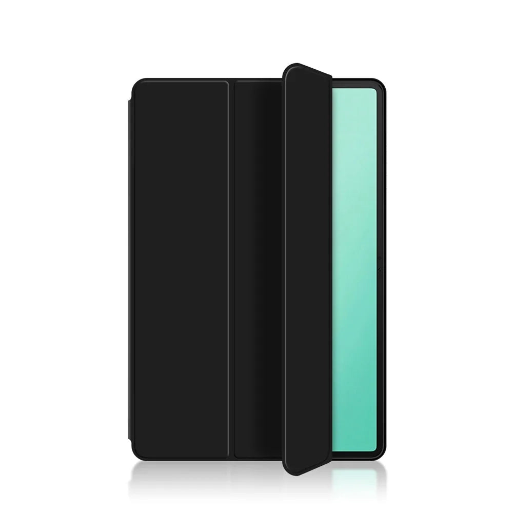 Tablet Cases For HUAWEI HONOR Pad X8a 2024 NDL-W09 Tri-folding PU Leather Stand Cover For Honor Pad X8A 11" Soft TPU Back Shell