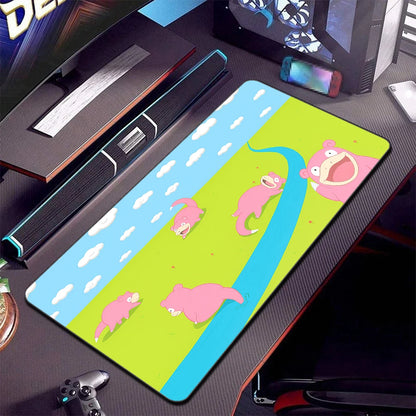 Psyduck Anime XXL Gaming Mouse Pad – Large Pokémon Desk Mat, Anti-Slip, Waterproof