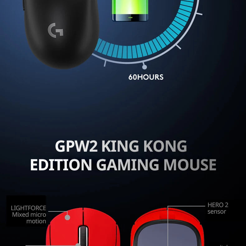 Logitech G Pro Superlight 2 SE Gaming Mouse – 44000 DPI, 60g Ultra-Light