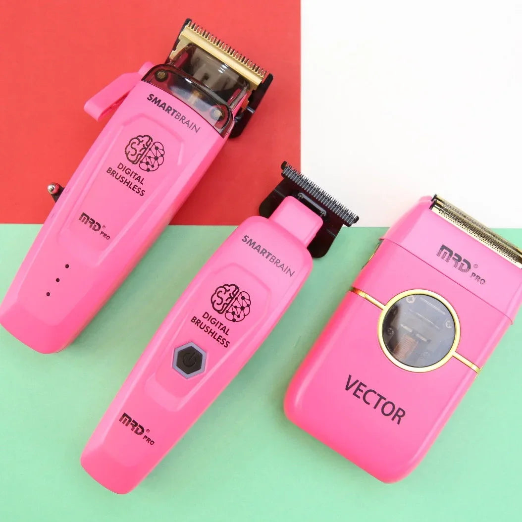 R.E.D. Shopping Molda MRD Brain Flower electric hair clipper with main push oil, professional barber head tool for hair cutting.