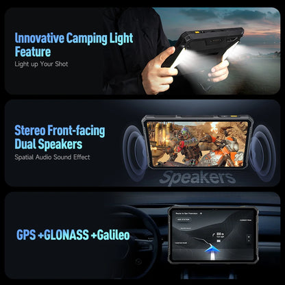 Ulefone Armor Pad 3 Pro – Rugged Tablet, 33280mAh, MT8788, 16GB+256GB, 10.36" 2K, 50MP, 4G LTE, Android 13
