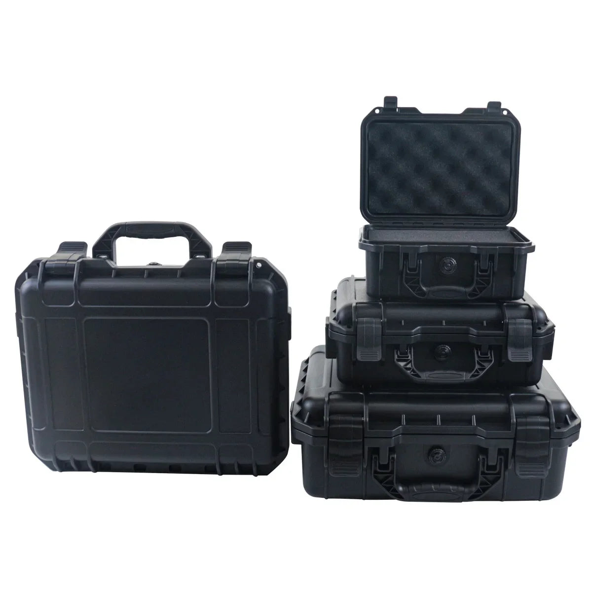 Waterproof Hard Carry Case with Pre-Cut Sponge – Tool & Equipment Organizer