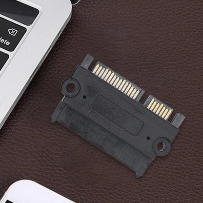 SATA 22-Pin Male to Female Adapter – Power & Data Converter