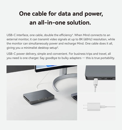 Khadas Mind 2 Pocket Mini PC – Intel Core Ultra 7 155H, Thunderbolt 4, 8K, Win 11
