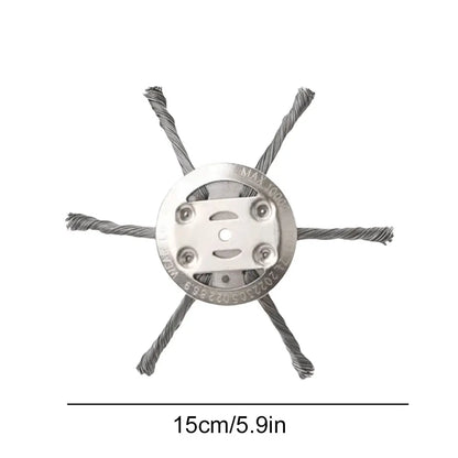 Universal Grass Trimmer Head – Metal Weed Eater Blade Replacement