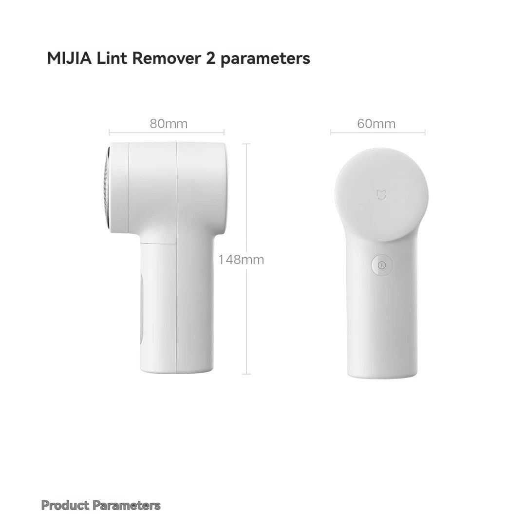 Xiaomi Mijia Lint Remover 2 – Portable Electric Clothes Shaver, 180-Min Battery, USB-C