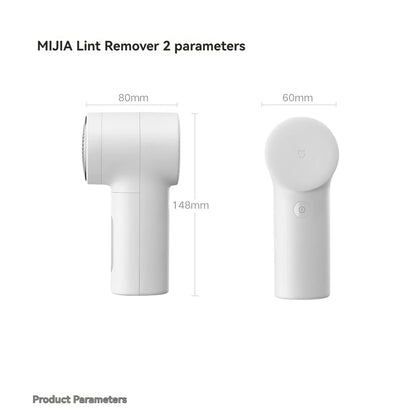 Xiaomi Mijia Lint Remover 2 – Portable Electric Clothes Shaver, 180-Min Battery, USB-C