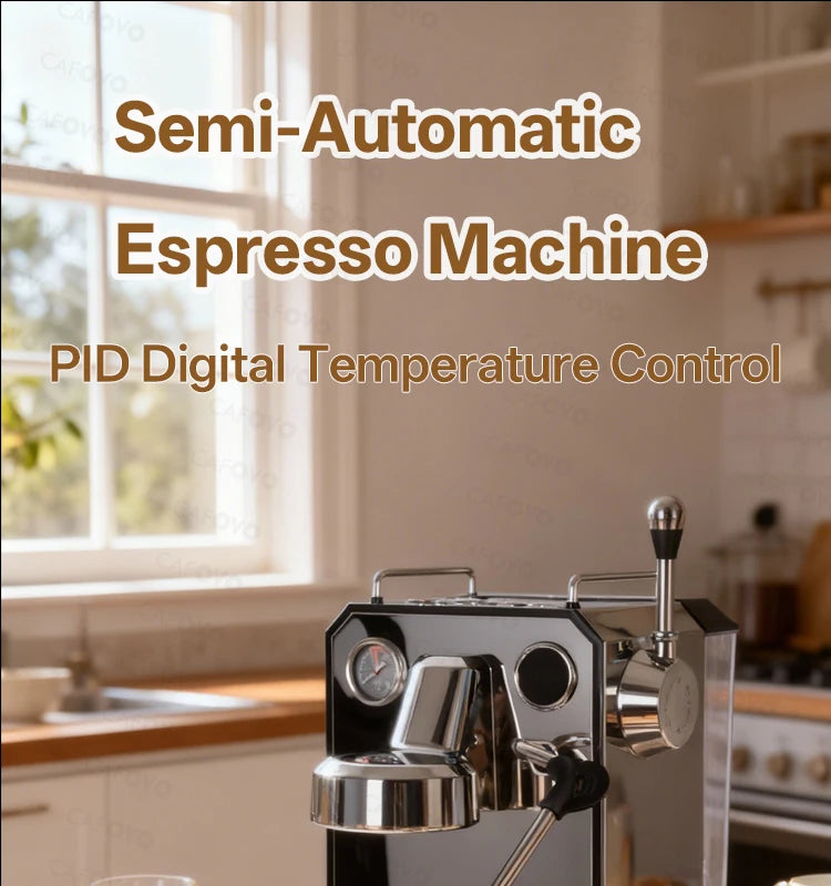 CAFOVO G3006 Espresso Machine 15 Bar | Stainless Steel | 220V