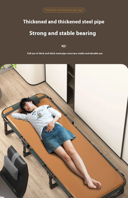 GIANXI Foldable Outdoor Recliner Bed – Lightweight Portable Camping Lounger, Easy Storage