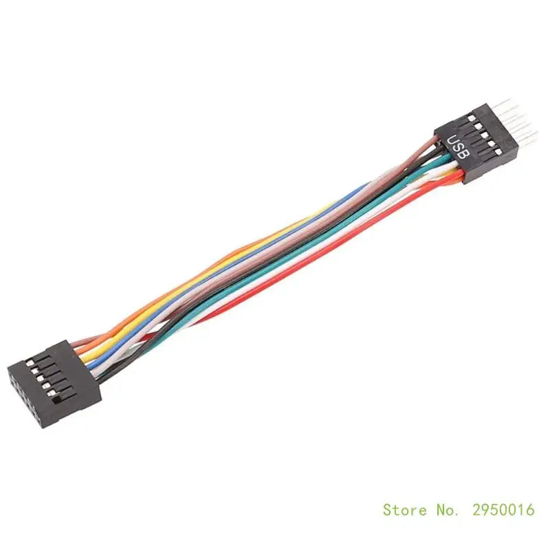 R.E.D. Shopping computer motherboard USB adapter cable with 11-pin to 9-pin connectors for electronic device connection