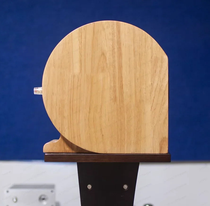 Personalized Nautilus speaker box by R.E.D. Shopping, 3-inch solid wood bookshelf speaker cabinet for DIY audio projects.