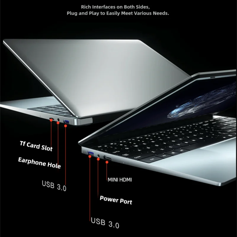 15.6" AMD Ryzen Gaming Laptop – R3/R5/R7 or Intel i5/i7/N5095, 4-16GB DDR4, IPS, Backlit, Fingerprint | Windows