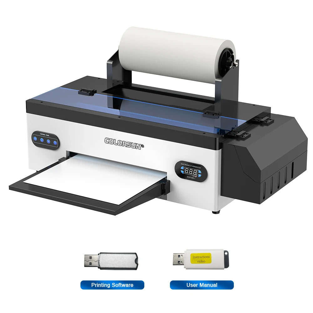 Colorsun A3 DTF Printer – Epson R1390 | Direct to Film | T-Shirt & Hoodie Printing