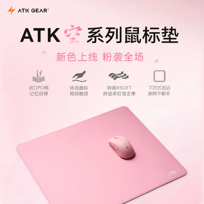 ATK Kong Xsoft Esports Mouse Pad – PORON Base, Anti-Slip, for 60–80% Keyboards