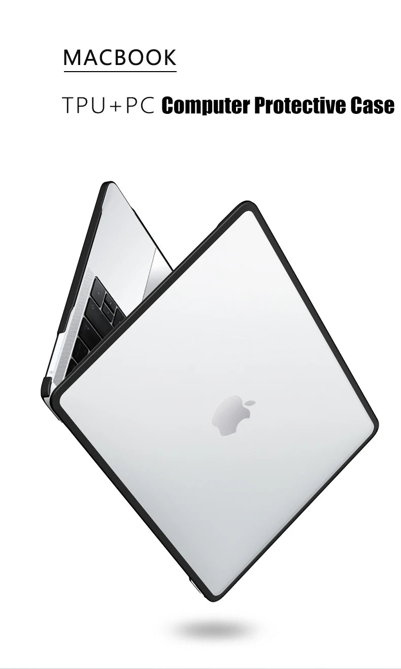MacBook Case Air 13/15, Pro 13/14/16 | M1-M5 2024-2026 | Hard Shell Cover