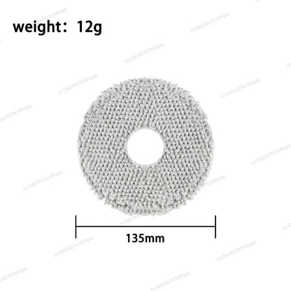 ECOVACS DEEBOT T50 PRO OMNI Replacement Parts | Main Brush, Side Brush, HEPA Filter, Mop, Dust Bag