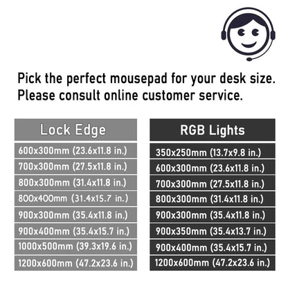 Genshin Impact Anime Gaming Mouse Pad – Large Desk Mat, Multiple Sizes