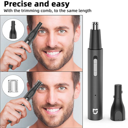 Xiaomi Mijia 3-in-1 Nose & Ear Hair Trimmer | Painless | Sideburns & Eyebrows | Rechargeable