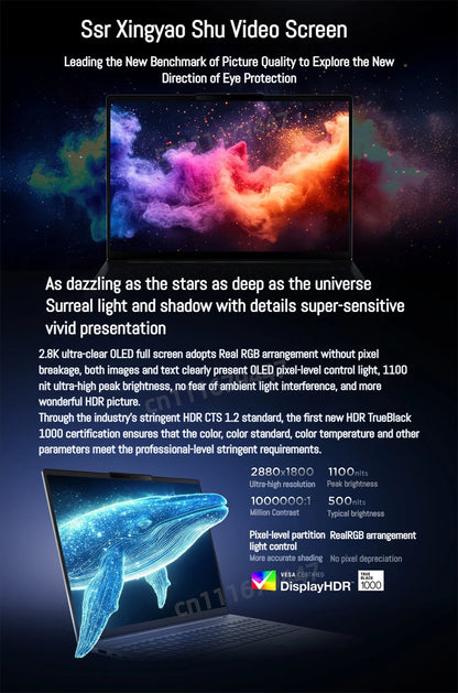 Lenovo Xiaoxin Pro 16 2025 – AMD AI 7H 350, 32GB DDR5, 1/2TB SSD, 16" 2.8K OLED 120Hz, Windows 11