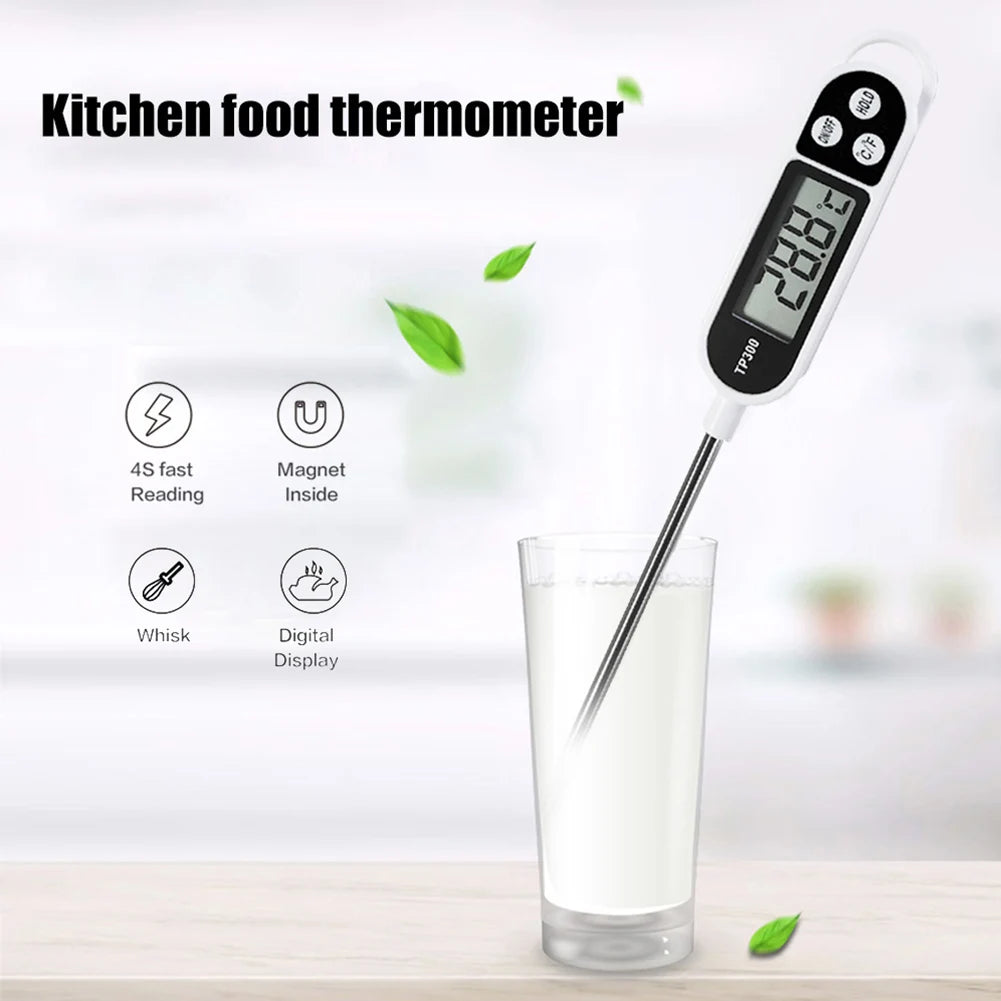 TP300 Instant Read Digital Meat & Food Thermometer with LCD Display