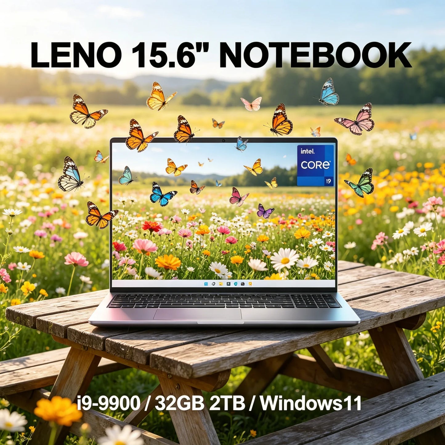 Lenovo 15.6" Ultra Slim Gaming Laptop | Intel Core i9-9900 / i7-8650U | 16–32GB RAM | Up to 2TB SSD | Win 11 | FHD IPS