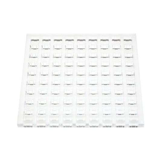 Acrylic Switch Tester 9x9 – Clear Housing, Cherry, TTC, Kailh, Outemu, HMX RGB Switches