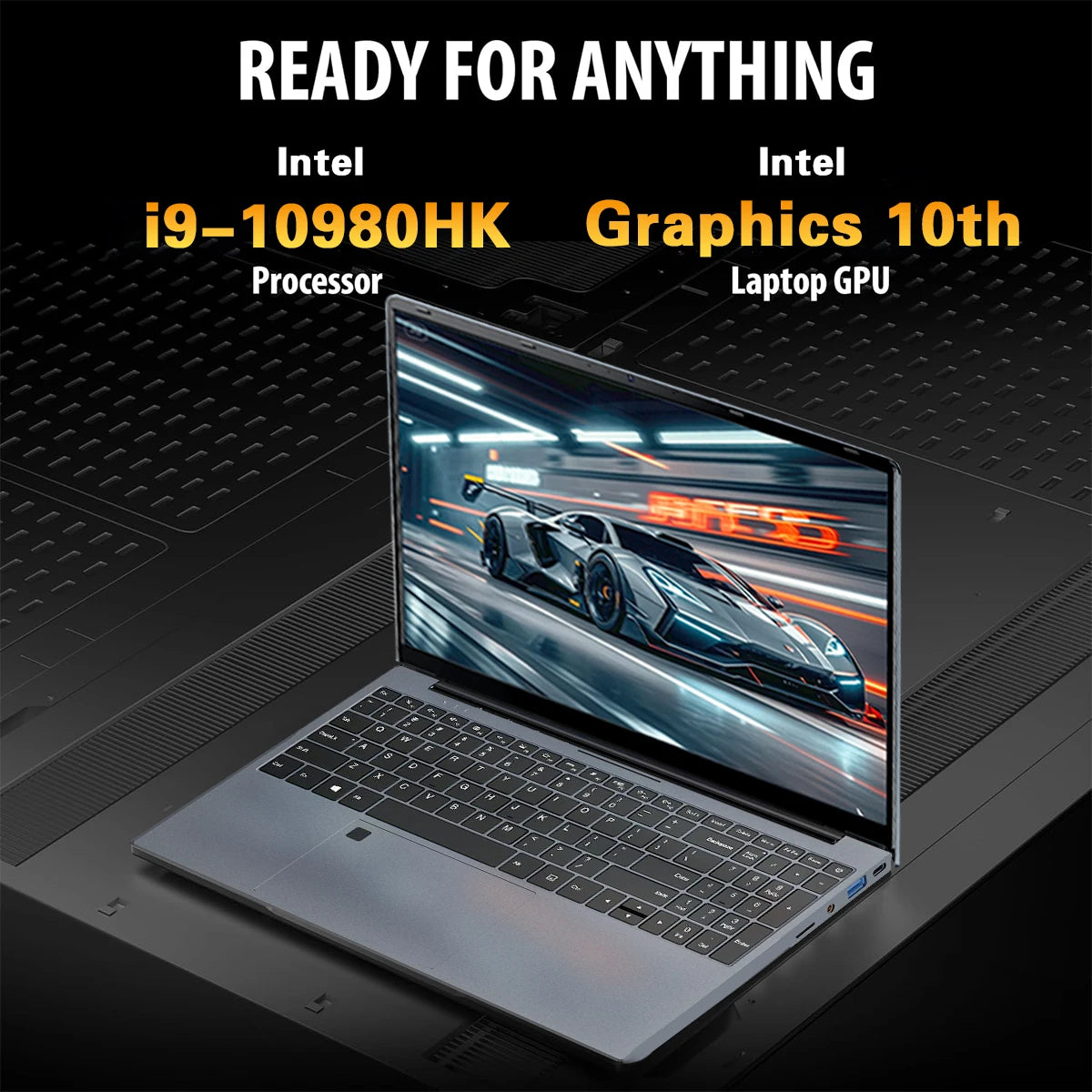 ACEKAMAS 15.6" Gaming Laptop – Intel Core i9-10980HK, 16GB DDR4, up to 2TB SSD, IPS, Windows 11 Pro