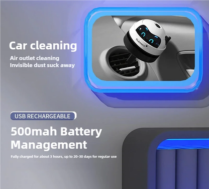 R.E.D. Shopping USB electric desktop vacuum cleaner for cleaning keyboards and car interiors, rechargeable handheld dust remover.