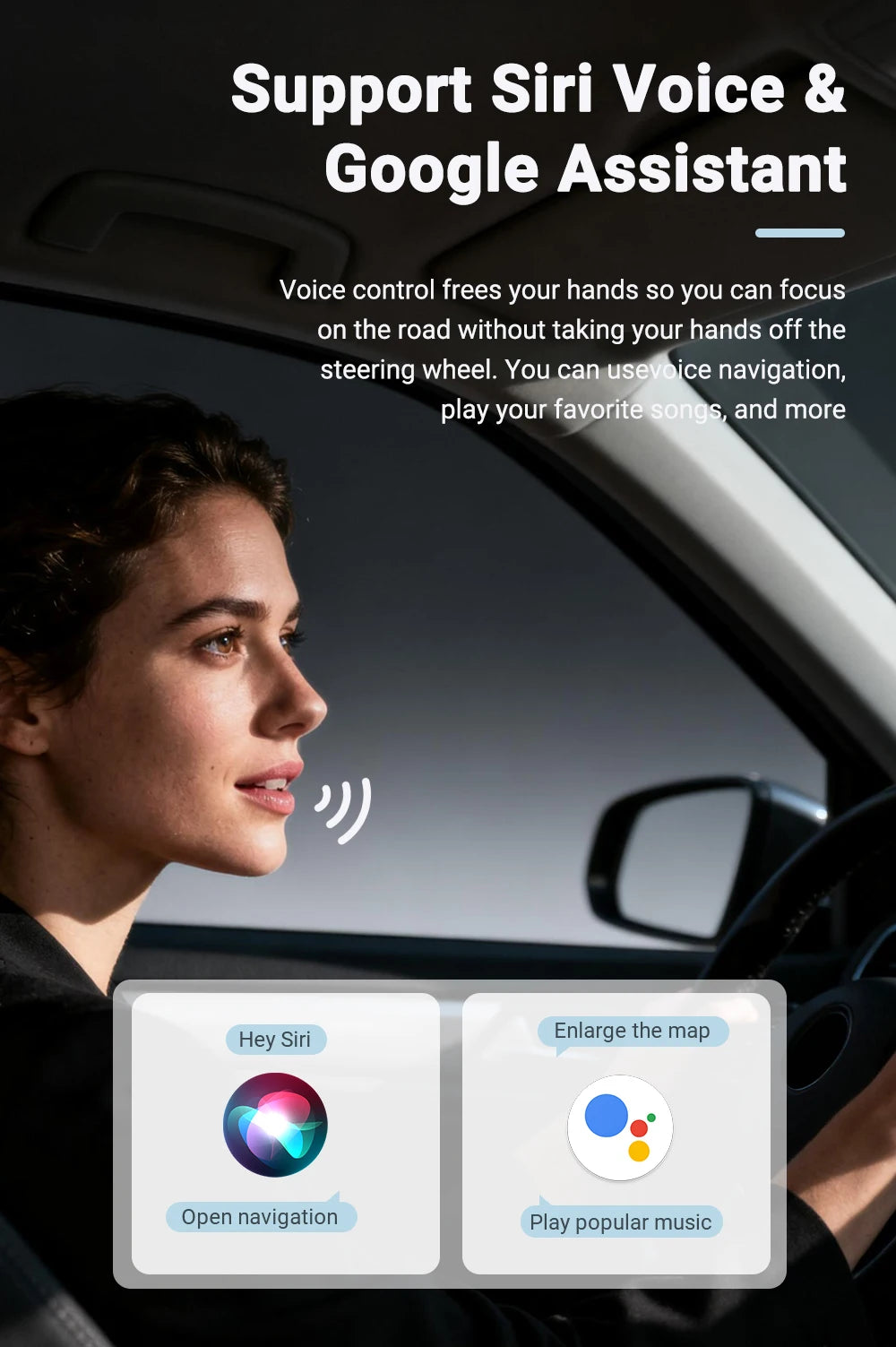 Wireless CarPlay & Android Auto Adapter 2026 | Plug & Play, Stable BT+WiFi, OTA Updates, 99% Car Compatible