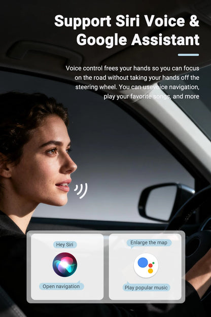 Wireless CarPlay & Android Auto Adapter 2026 | Plug & Play, Stable BT+WiFi, OTA Updates, 99% Car Compatible