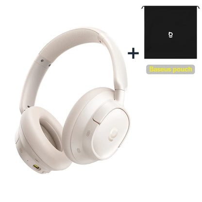 Baseus EH10 NC ANC Wireless Headphones – 45dB Hybrid Noise Cancelling, LDAC, Bluetooth 6.0, 80Hrs