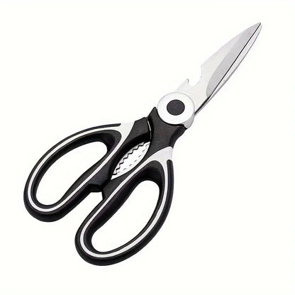 Multifunctional Kitchen Scissors | Stainless Steel Meat, Fish & Food Cutting Shears