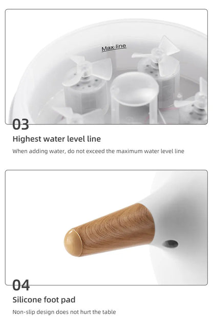 Jellyfish Aroma Humidifier & Aromatherapy Diffuser – Ultrasonic Essential Oil Mist with Remote Control