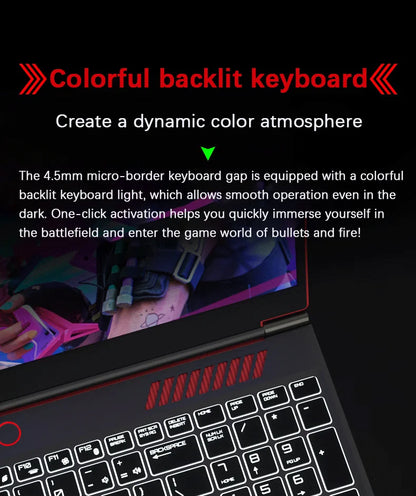 GPD 16.1" Gaming Laptop – NVIDIA RTX 4050 6G, Intel i9-13900H/i5-12450H, up to 32GB DDR5, 144Hz