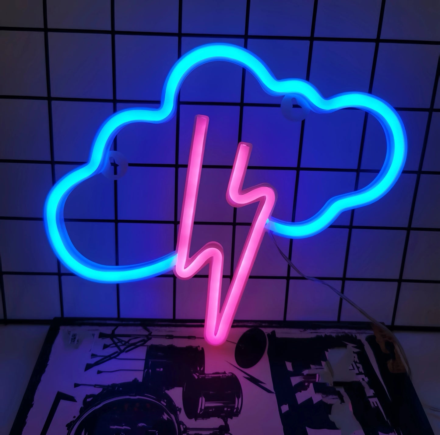 LED Neon Sign – USB/Battery Powered, Customizable, Bar & Bedroom Wall Decor