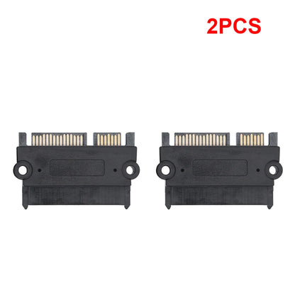 SATA 22-Pin Male to Female Adapter – Power & Data Converter