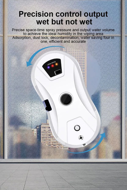 DIVEDEER Intelligent Window Cleaner Robot – Automatic Electric Window Washing Machine with EU Plug