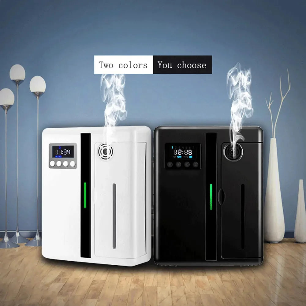 Bluetooth Room Fragrance Diffuser 300m³ – Electric Essential Oil Air Freshener for Home