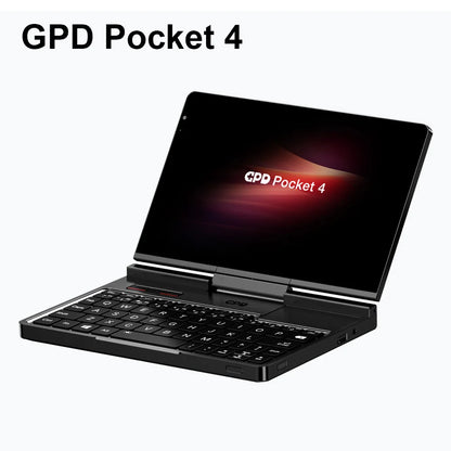 GPD Pocket 4 8.8" — AMD AI 9 HX 370, 64GB RAM, 2TB NVMe, 180° Flip, Portable Mini PC
