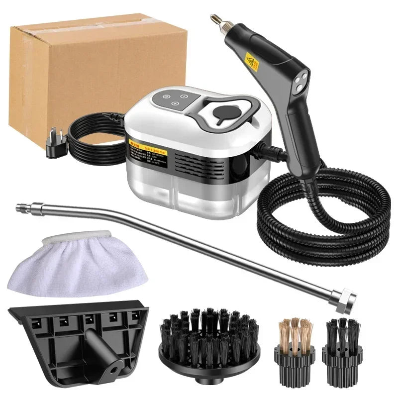 Portable Handheld Steam Cleaner 220V – High Pressure Multifunctional for AC, Kitchen Hood & Car