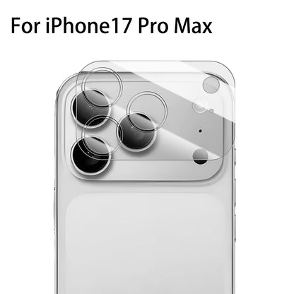 Camera Lens Tempered Glass for iPhone 17 Pro Max / 17 Air | Full Coverage Anti-Scratch Lens Protector (1-5 Sets)